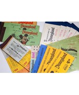 Large Lot of Vintage Disneyland Ticketbooks and Vouchers w/ Magic Mounta... - $22,487.06 MXN