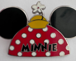 Minnie Mouse Park Hat Ears Name Polka Dot Individual Disney Trading Pin - £7.11 GBP