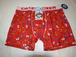 PEZ candy Crazy boxer shorts underwear mens lounge medium red love cbpez... - $15.14