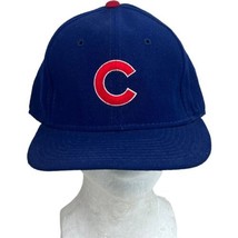 Vintage Sports Specialties Chicago Cubs Baseball Hat Blue Wool Korea Fit... - £18.19 GBP