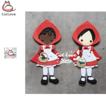 Little Red Riding Hood Metal Cutting Dies Scrapbooking Card Making DIY Craft - $11.86