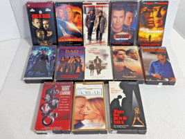 VHS Lot of 13 Classic Movies Action Adventure Drama Titles in Description AS-IS - £12.20 GBP
