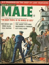 Male Pulp May 1961-SOVIET SPY-KUNSTLER-CHEESECAKE-WW Ii Fn - £39.60 GBP