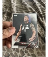 WWE 2016 Topps The Rock Wrestling Card #101 Dwayne Johnson - £9.59 GBP