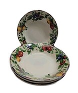 SET (4) Sakura by Oneida SONOMA Excell 7.5&quot; Stoneware Soup Cereal Bowls ... - $393.92 MXN