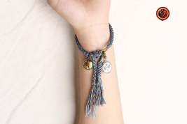 Buddha bracelet, Tibetan Buddhist protection. Peace and Good Luck Braceletw - $134.00