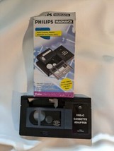 Philips Magnavox VHS-C Video Cassette To VCR Adapter PM61300 Working - £18.90 GBP