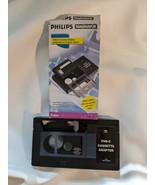 Philips Magnavox VHS-C Video Cassette To VCR Adapter PM61300 Working - $24.74