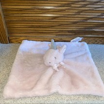 Little Miracles Unicorn Pink Plush Baby Security Blanket Lovey 13x14&quot; Costco  - £14.87 GBP