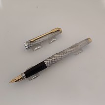 Parker 75 Cisele Sterling Silver Fountain Pen - USA - $226.37