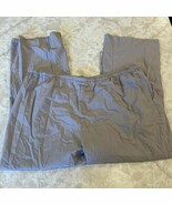Unisex Grey Scrub Pants by Tafford Medical Prof Uniform XL Elastic waist... - $17.65 CAD