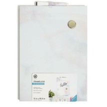 U Brands 11&quot;x15.5&quot; Frameless Dry Erase Board - £13.99 GBP