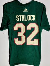 adidas  NHL T-Shirt Minnesota Wild Alex Stalock Green sz M - £6.59 GBP
