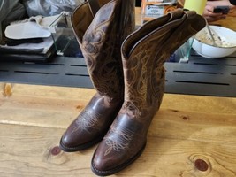LAREDO &quot;Maddie&quot; BROWN WOMENS WESTERN BOOTS WOM SIZE 10.0 W #51112 - $67.32