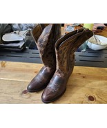 LAREDO &quot;Maddie&quot; BROWN WOMENS WESTERN BOOTS WOM SIZE 10.0 W #51112 - $91.44 CAD