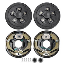 VEVOR Trailer Hub Drum Kits 5 on 4.5&quot; B.C. with 10&quot; x 2-1/4&quot; Electric Br... - $4,106.55 MXN