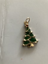 Christmas tree multicolored pendant approximately 1 inch - £18.92 GBP