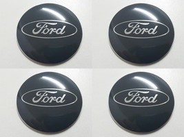 Ford 7 - Set of 4 Metal Stickers for Wheel Center Caps Logo Badges Rims  - $24.90+