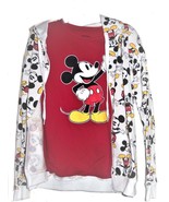 Disney Mickey Mouse Tee and Hoodie T-shirt Jacket Juniors New - £55.27 GBP