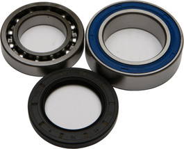 All Balls Rear Wheel Axle Bearings &amp; Seal For 87-95 Yamaha YFM 350ER Mot... - $51.95