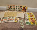 Lot of 11 S+H Green Stamps Saver Books, Vintage Grocery Store Ad - $21.84