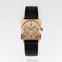 Vintage 14k Yellow Gold Jules Jurgensen Automatic Watch w/ Champagne Dial - £1,187.04 GBP