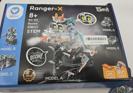 Sillibird Dinosaur Robot Ranger-X RX-R3 646 Pieces Stem Box Complete  - $542.92 MXN