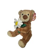 TY Beanie Baby BLOOMFIELD the Bear Thank You Gift with Daisy Flower Vtg ... - €11,00 EUR