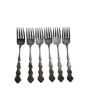 Oneida Distinction Deluxe Stainless Steel VALERIE Salad Forks Lot X 6 - $27.72