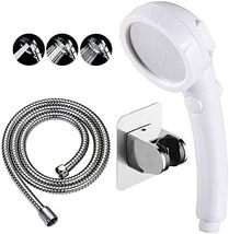 KAIYING Drill-Free High Pressure Handheld Shower Head with, White)+Brack... - $26.99