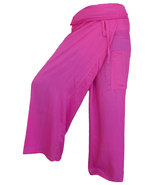 FISA24 piglet rose Fisherman Pants Fisher Wrap Thai Yoga pants trousers ... - £13.53 GBP