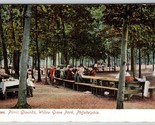 Picnic Grounds Salice Grove Park Philadelphia Pennsylvania 1907 DB Carto... - $15.31