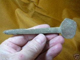 ARTIF-201 WOODEN Spoon tool Artifact ALASKAN NATIVE HANDICRAFT - $140.25