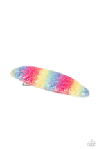 Paparazzi Rainbow Pop Summer Multi Hair Clip - New - $4.50