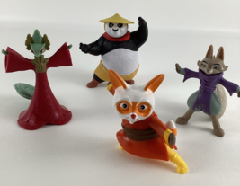 DreamWorks Kung Fu Panda McDonalds Figures Lot Burger King Shifu Chameleon - £23.26 GBP