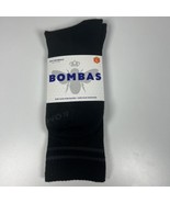 Bombas Men&#39;s Large 10-13 Mens/womens Socks Black Honeycomb NEW - £3.95 GBP