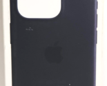 Apple - iPhone 15 Pro Silicone Case with MagSafe - Black MT1A3ZM/A OPEN BOX - $21.28