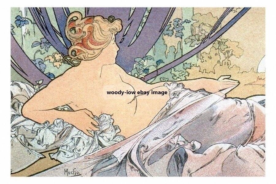 rp15243 - Art Nouveux by Mucha - print 6x4 - $2.80