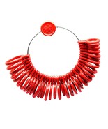 Medidor De Talla De Anillo De Plástico Práctico Del 1 Al 36 - €16,06 EUR