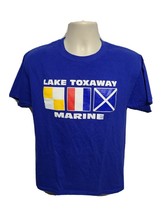 Lake Toxaway Marine Adult Medium Blue TShirt - £11.61 GBP