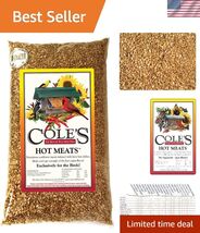 Attract Bluebirds and Cardinals with Cole's 20-Pound Hot Meats Bird Seed - $107.57