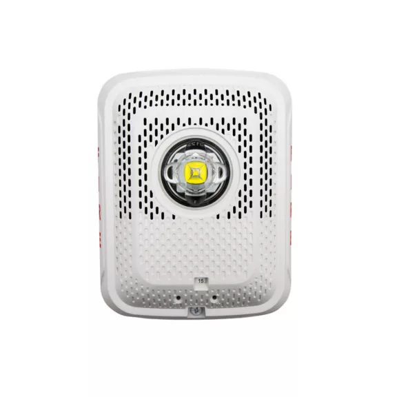 System Sensor SPSWLED Speaker/Strobe, Wall Mount, White, FIRE Lettering - $1,846.85 MXN