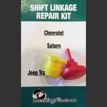 Jeep Wrangler Transfer Case Shifter Cable Repair Kit w/ bushing Easy Install - £19.76 GBP