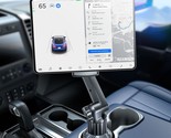 Tablet Holder For Car, For Ipad Cup Holder Car Mount With 1.57&quot; Depth La... - $39.99
