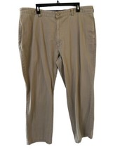 Polo Ralph Lauren Gordon Chino Men&#39;s Pants Khaki Flat Front Straight Leg Cotton - £22.83 GBP