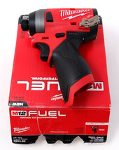Milwaukee M12 Fuel 12V 2553-20 Brushless 1/4&quot; Hex Impact Driver, Tool Only - New - £74.27 GBP