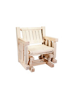 Montana Woodworks Single Seat Glider-Homestead Collection-Clear-Exterior... - £1,121.21 GBP