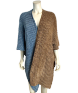 Do Everything In Love Blue and Tan Shawl One Size - €16,30 EUR