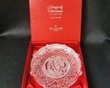Waterford Crystal Songs of Christmas Little Drummer Boy 2004 Plate Annua... - $32.66