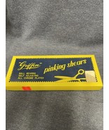 Vintage Griffon Pinking Shears in Box 8&quot; Original Wrapping and Box NOS - $18.81
